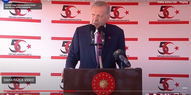 Cumhurbaşkanı Erdoğan: Müzakereye, görüşmeye, Kıbrıs’ta kalıcı barışı ve çözümü sağlamaya hazırız