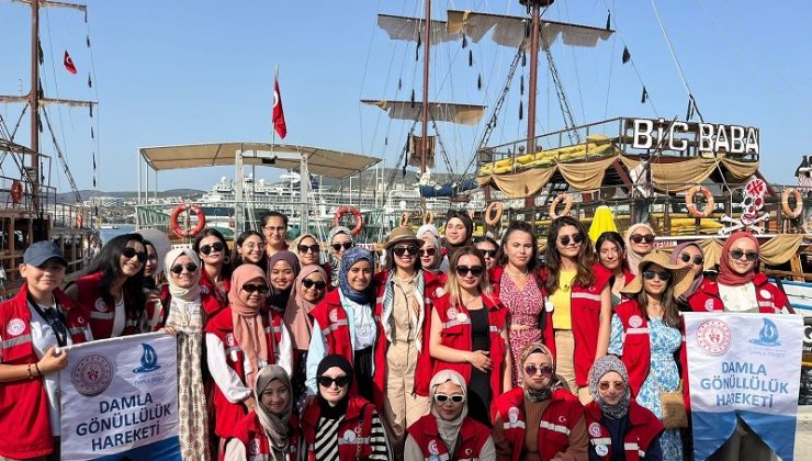 Damla Gönüllülük Hareketi Projesi Gençleri Aydın’da Etkinliklere Başladı