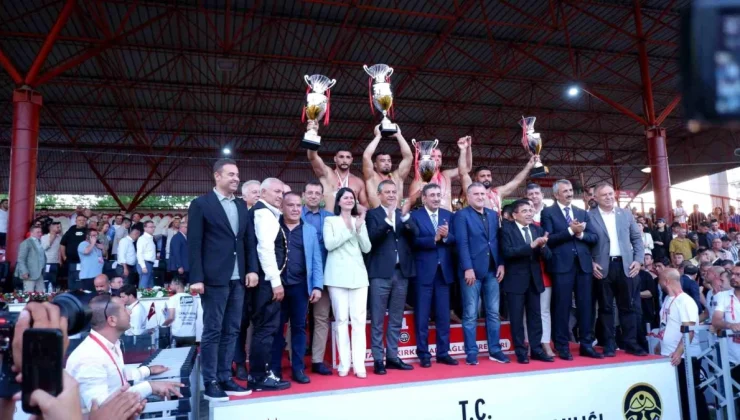 Yusuf Can Zeybek, Kırkpınar Yağlı Güreşleri’nde 2. kez başpehlivan oldu