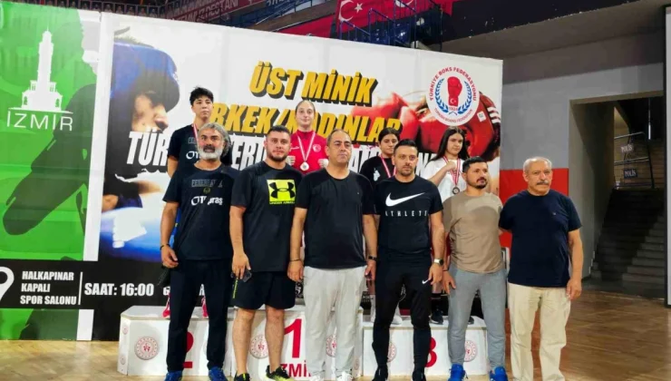 Aydın’ın demir yumruğu Tülay Rabia Önbaş Türkiye üçüncüsü oldu