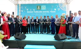 Konya’da İsmil Kazak Türkleri Sosyal Tesisinin açılışı yapıldı