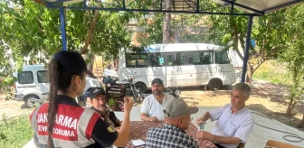 Aydın’da Jandarma Orman Yangınları Konusunda Bilgilendirme Yaptı