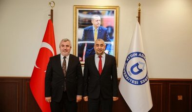 ÖSYM Başkanı Prof. Dr. Bayram Ali Ersoy, ADÜ Rektörü Bülent Kent’i Ziyaret Etti
