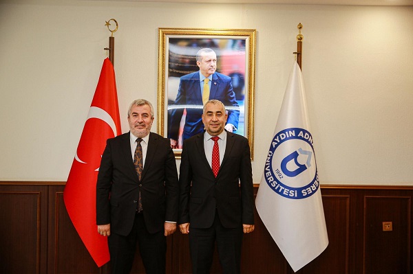ÖSYM Başkanı Prof. Dr. Bayram Ali Ersoy, ADÜ Rektörü Bülent Kent’i Ziyaret Etti