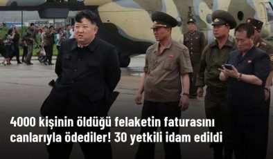 4000 kişinin öldüğü sel felaketinin faturasını canlarıyla ödediler! 30 yetkili idam edildi