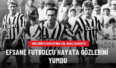 Efsane futbolcu hayata gözlerini yumdu