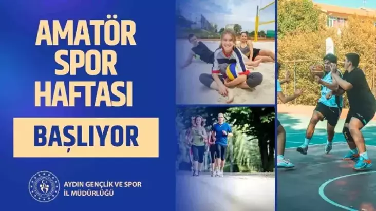Aydın’da Amatör Spor Haftası Etkinlikleri Başlıyor