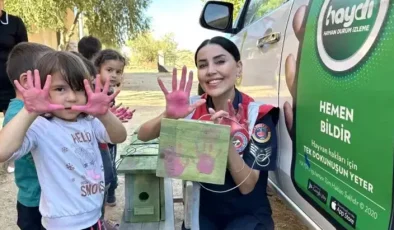 Aydın’da Jandarmadan Öğrencilere Hayvan Sevgisi Eğitimi