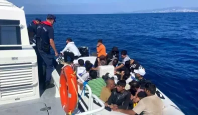 Aydın’da Düzensiz Göçmen Kurtarma Operasyonları Devam Ediyor