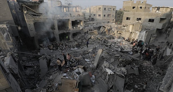 İsrail’in 393 gündür saldırılarını sürdürdüğü Gazze’de can kaybı 43 bin 314’e çıktı