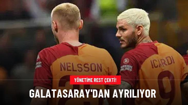 Galatasaray’dan ayrılıyor
