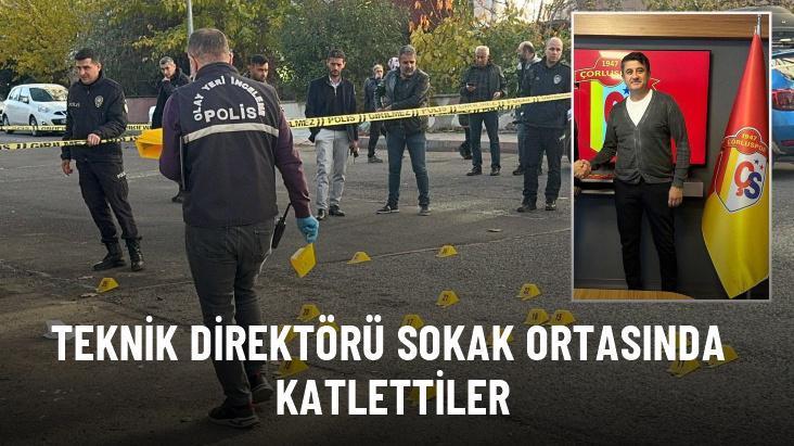Teknik direktörü sokak ortasında katlettiler