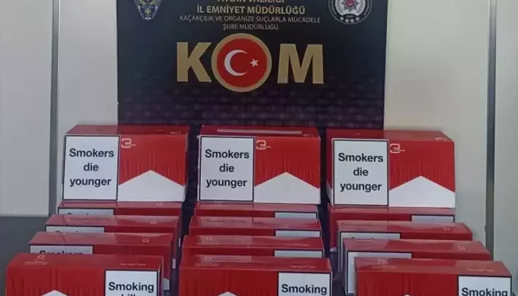 Aydın’da Sigara Kaçakçılığı Operasyonu: 2 Gözaltı
