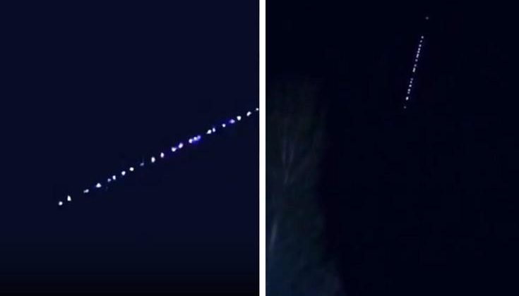 Starlink uyduları Bitlis semalarında