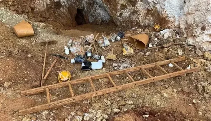 Didim’de Tarihi Eser İçin Kaçak Kazı Yapan 10 Şüpheli Gözaltına Alındı