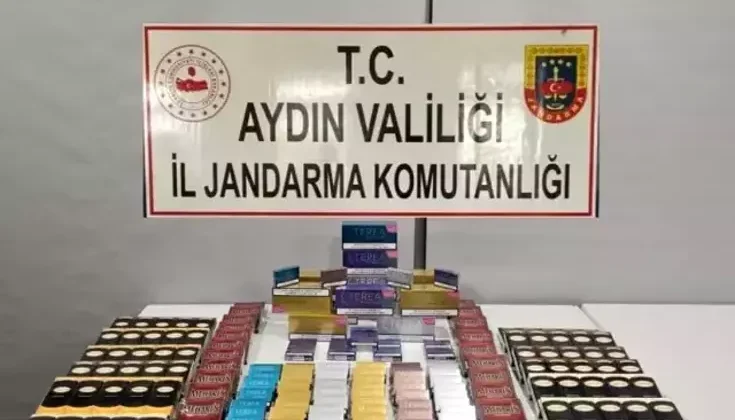 Aydın’da Jandarmadan Kaçak Sigara Operasyonu: 1 Milyon TL Değerinde Ele Geçirildi