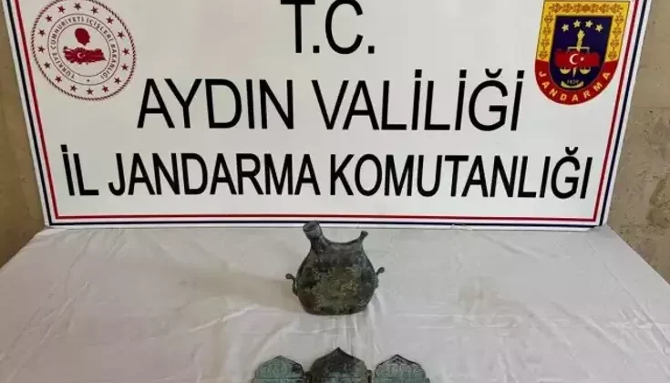 Aydın’da Tarihi Eser Kaçakçılığı Operasyonu: Bizans Dönemine Ait Eserler Ele Geçirildi