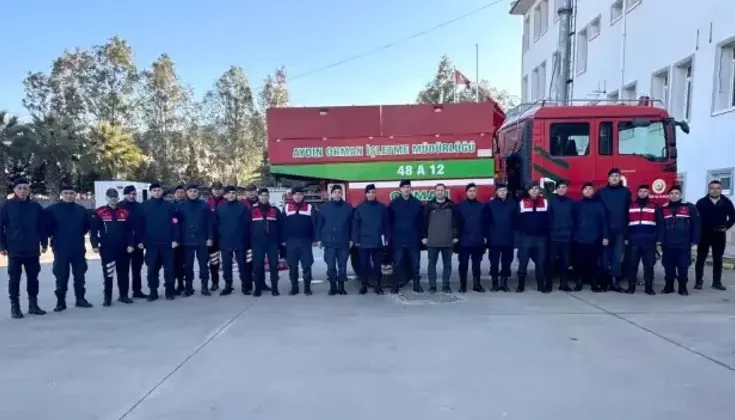 Çine’de Jandarmaya Yangın Önleme Eğitimi Verildi