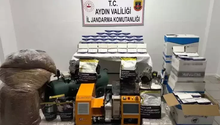 Kuşadası’nda Kaçak Sigara Operasyonu: 1.9 Milyon TL Değerinde Malzeme Ele Geçirildi