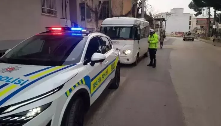 Sultanhisar’da Okul Servis Araçları Denetlendi