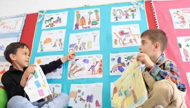 Fatma öğretmen “masal battaniyesi”yle öğrencilerinin becerilerinin gelişmesini sağladı