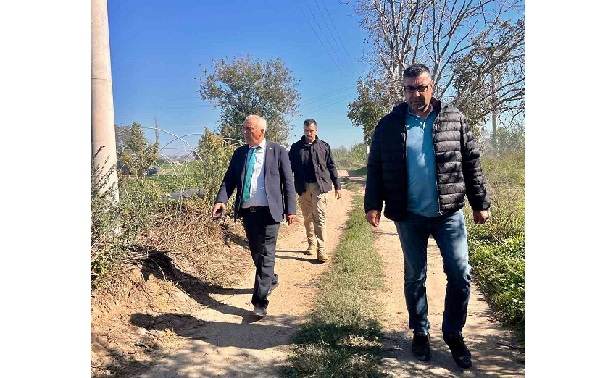 Başkan Yıldırımkaya, ova yollarında incelemelerde bulundu