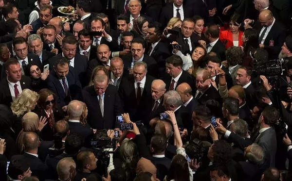 TBMM’de yeni yasama yılı dolayısıyla resepsiyon düzenlendi