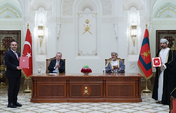 Türkiye ve Umman arasında 16 belge imzalandı