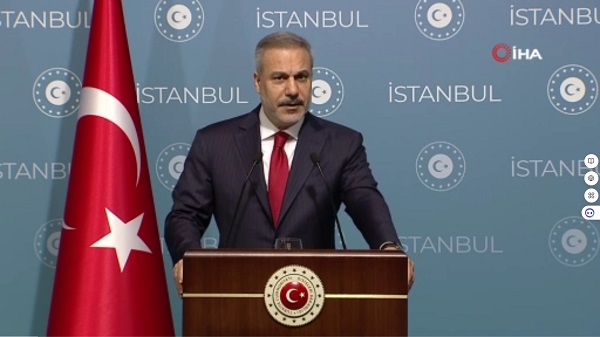 Dışişleri Bakanı Fidan: “Biz barış için elimizi taşın altına koymaya hazırız”