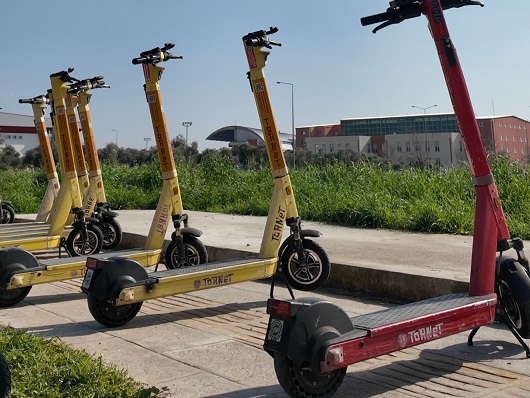 ADÜ’de 'Mikromobilite' Devrimi: Kampüste Scooter Dönemi Başladı