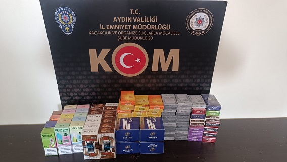 Aydın’da Kaçakçılık Operasyonu: 4 İşyerine Baskın