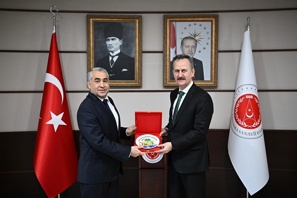 ADÜ’den Savunma Sanayiine Stratejik Ziyaret: Rektör Kent, Haluk Görgün ile Bir Araya Geldi