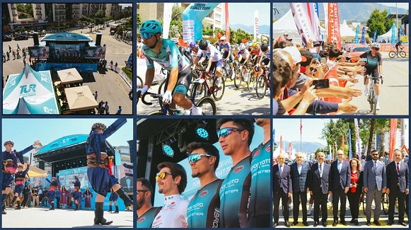 61. Cumhurbaşkanlığı Türkiye Bisiklet Turu’nun Aydın Etabı Büyük Coşkuyla Başladı